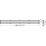 Решетка ALCAPLAST INSERT-950 для модулярного водоотводящего желоба APZ13, под плитку
